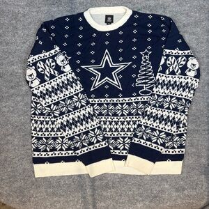 NFL Dallas Cowboys Men's Christmas Sweater 2XL